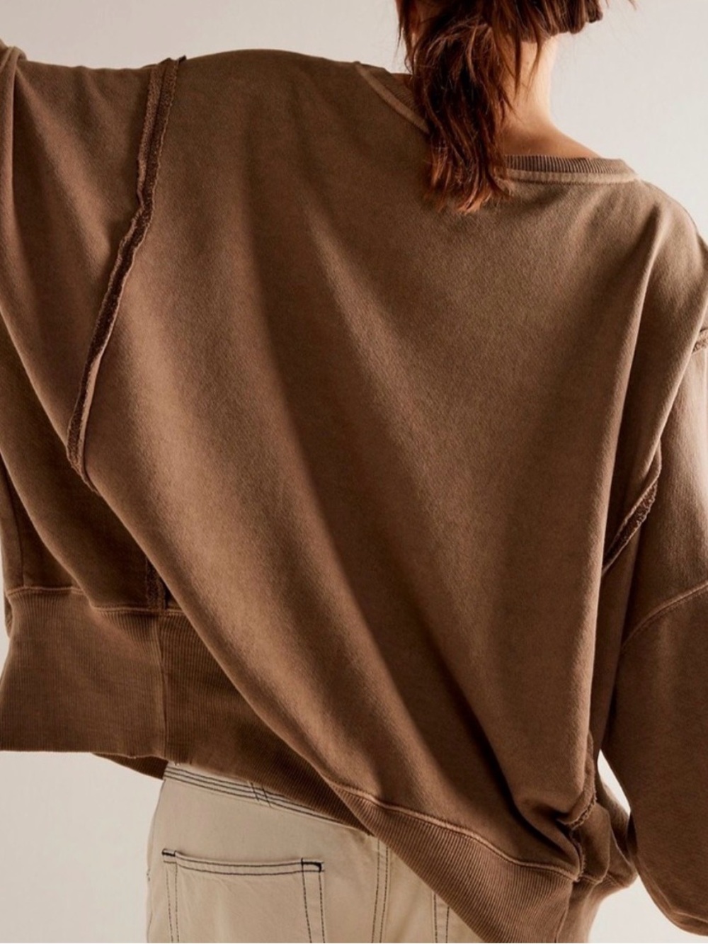 Free People, We the Free Graphic Camden Texas Pullover Size Small - Picture 2 of 9